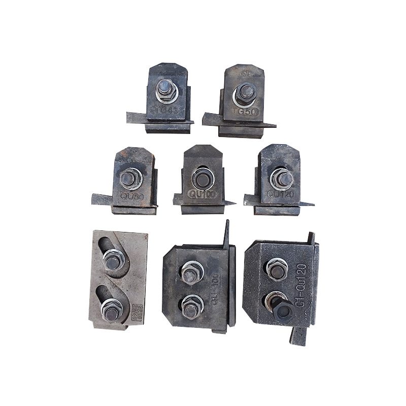 Driving Track Press, Steel Rail Welding Rail Press, Bilateral Single-Sided Buckle Plate Rail Press Accessories for Lifting Rail