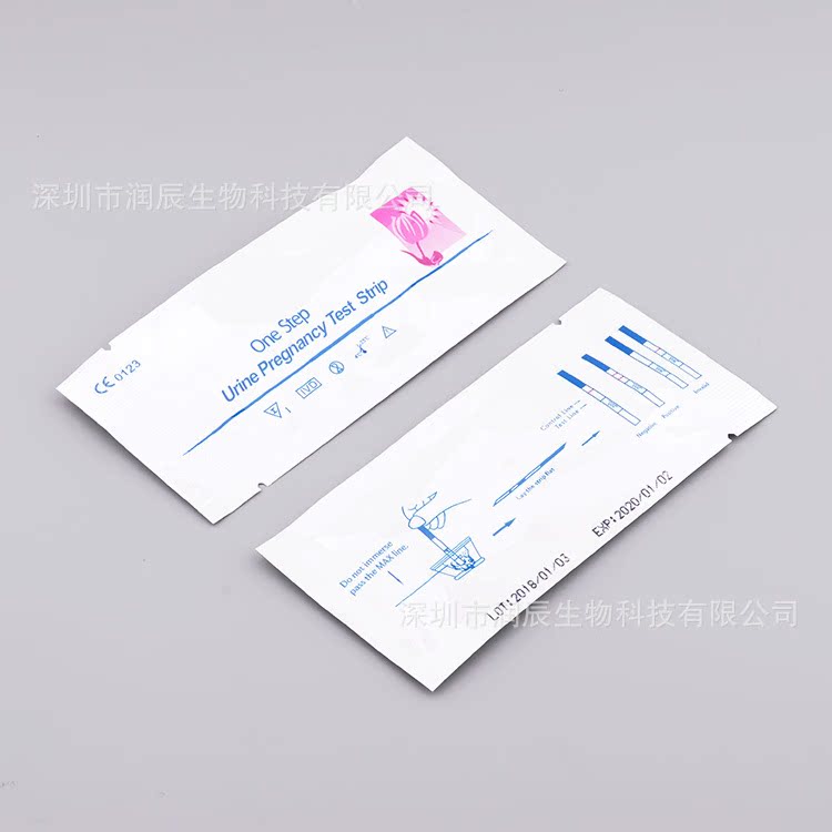Cross-border supply English packaging pregnancy test strip early pregnancy test stick pregnancy test strip