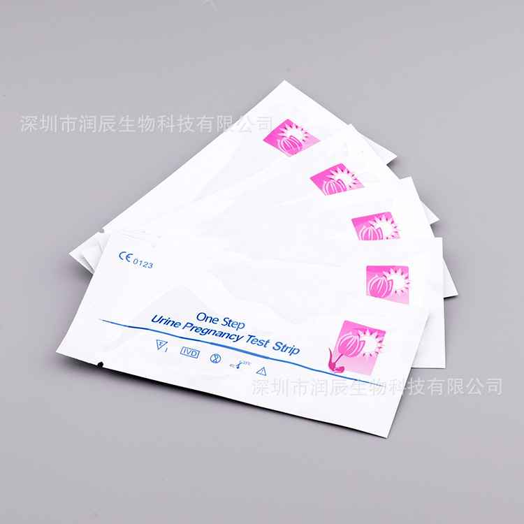 Cross-border supply English packaging pregnancy test strip early pregnancy test stick pregnancy test strip