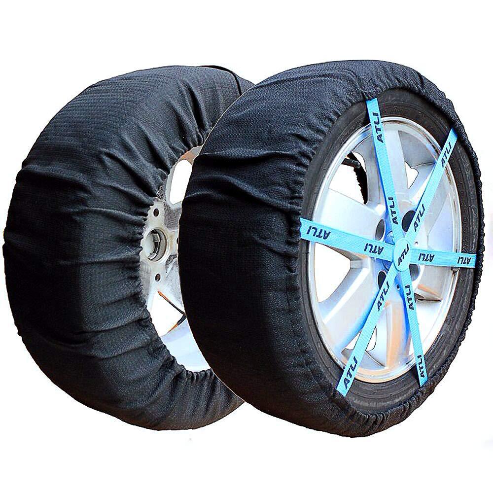 Tengli Atli Spot Fb Car Anti-Skid Chain High-Strength Polyester Wire Tire Anti-Skid Cover Dropshipping