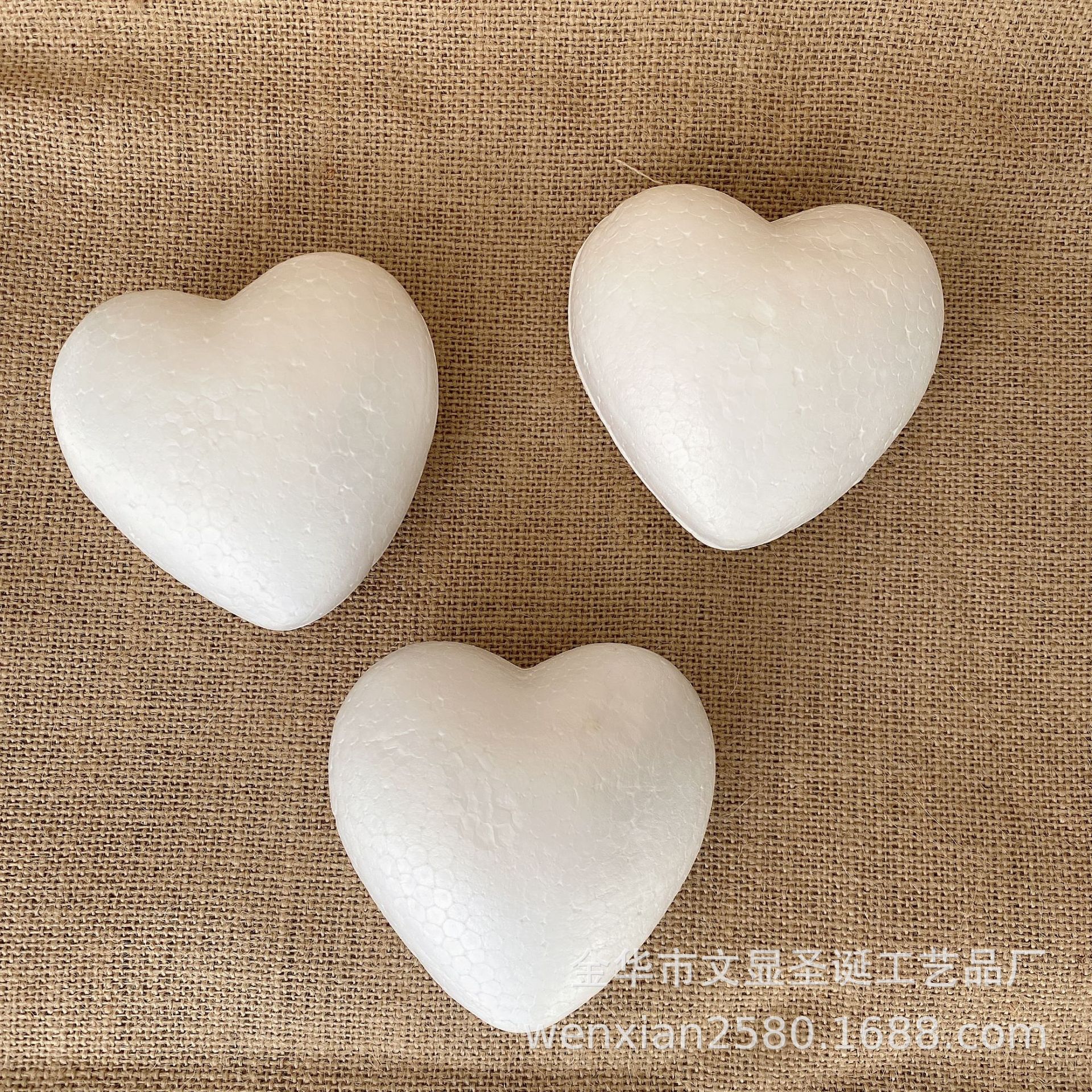 Foam Love Poly Dragon Heart Shaped Peach Heart Solid Hairband Decoration Festive Handmade DIY Gift Box Decoration