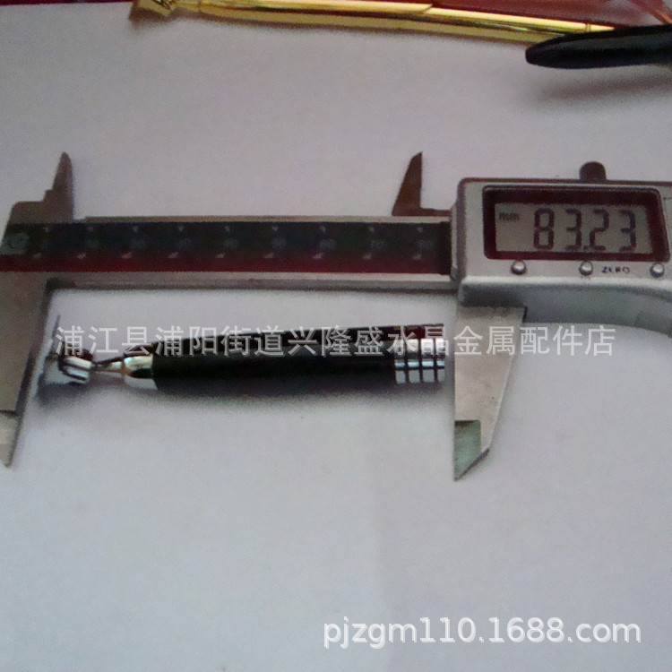 Copper pen insert metal table pen three-piece gift chrome silver large diagonal gold pen holder small table pen manufacturers