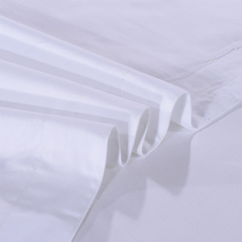 Five-Star Hotel Cotton White Satin Four-Piece Set Custom Wholesale B&B Bedding Manufacturer Hotel Same Style