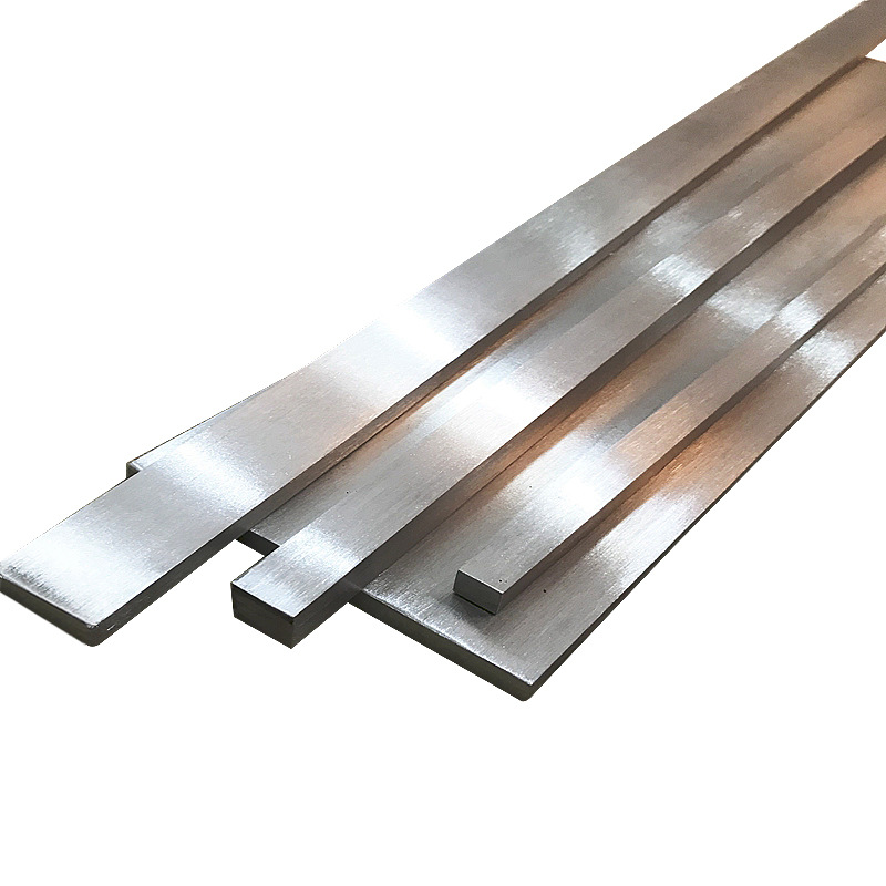304 Stainless Steel Flat Steel 316L Flat Bar Steel Bar Square Steel Bar Solid Square Bar Cold Drawing 201 Steel Bar