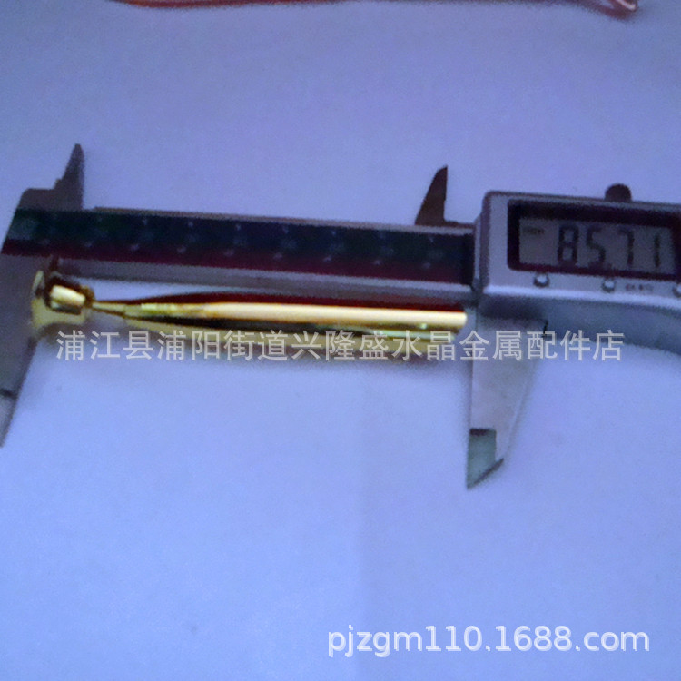 Copper pen insert metal table pen three-piece gift chrome silver large diagonal gold pen holder small table pen manufacturers