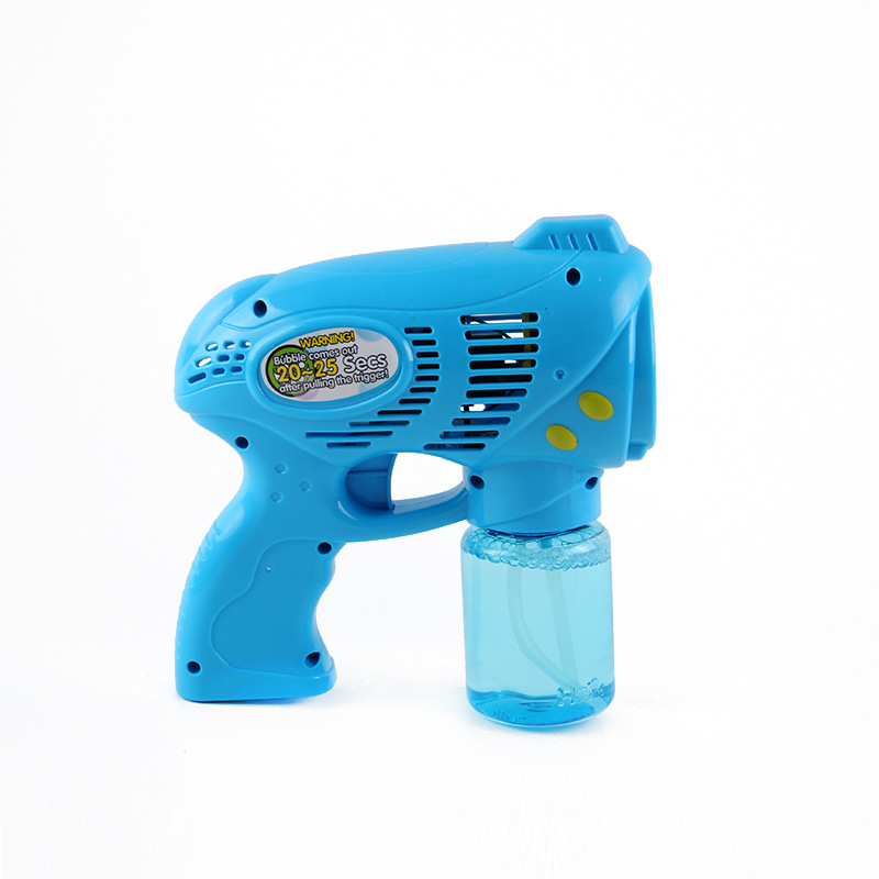 Summer children's cartoon full electric five-hole bubble gun bubble machine stall square toy factory wholesale