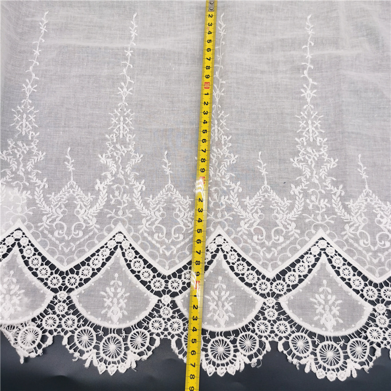 Ready Supply of Cotton Water-Soluble Embroidery, Lace Embroidery, New Stereo Dress Fabric, Water-Soluble Lace