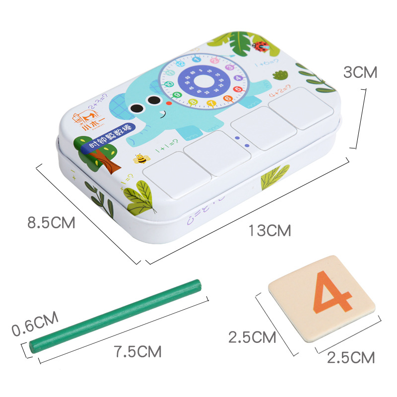 10-color small stick children's digital game stick baby learning stick counting calculation stick mathematics learning arithmetic early education