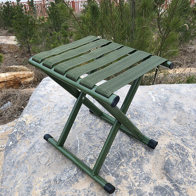 Outdoor Thickened Backrest Chair Fishing Chair Folding Stool Mazar Small Stool Plastic Stool Portable Bench Mazar