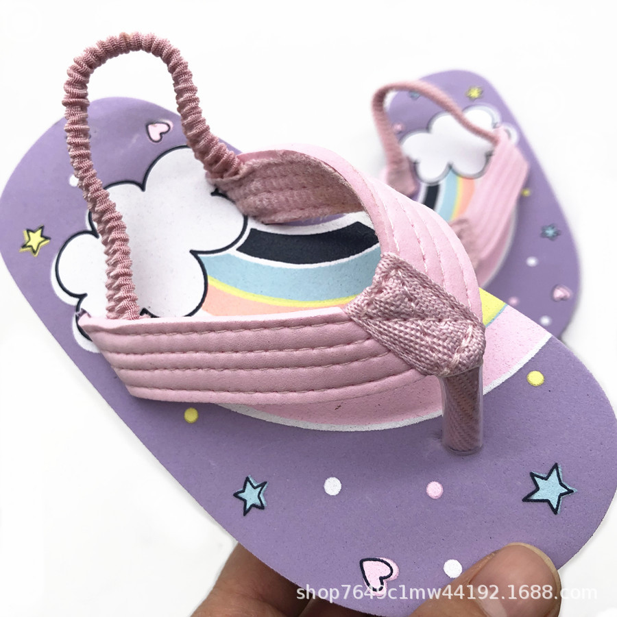 Summer New Children's Slippers Flip Flops Boys Girls Shoes Beach Shoes Baby Shoes Flip Flop Sandals Wholesale