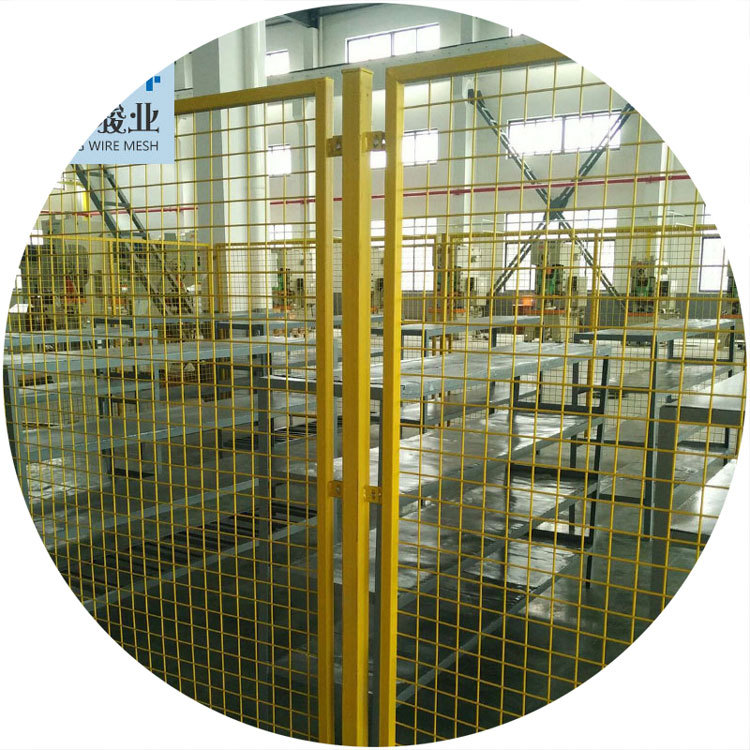 Customized Park Workshop Isolation Net Fence Door Movable Logistics Express Partition Sorting Isolation Net Outdoor Fence