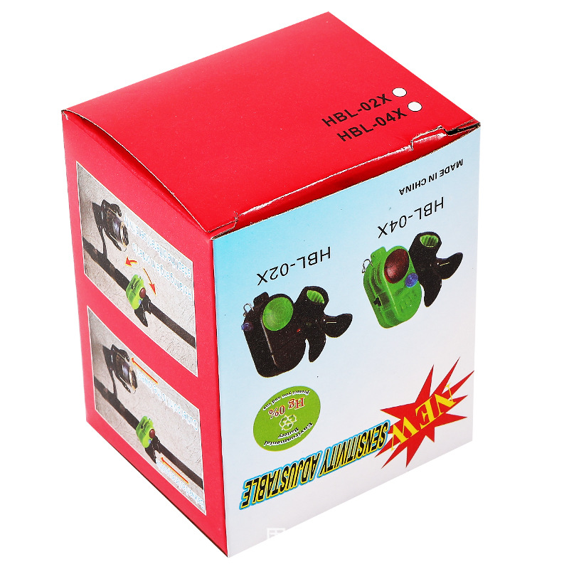 Electronic Fishing Alarm Throwing Pole Sea Pole Bell with Flashing Light Fishing Gear Fishing Supplies Sea Pole Waterproof