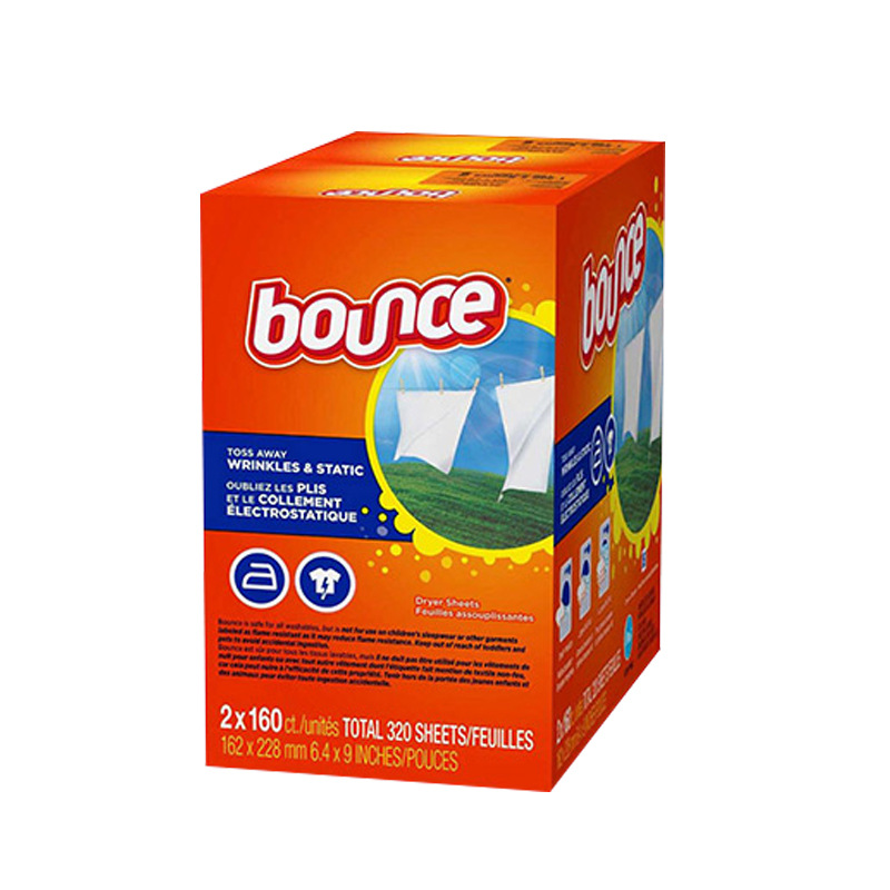 American Bounce Soft Paper/Scented Laundry Sheets for Drum Washing Machines and Dryers with a Fresh Scent