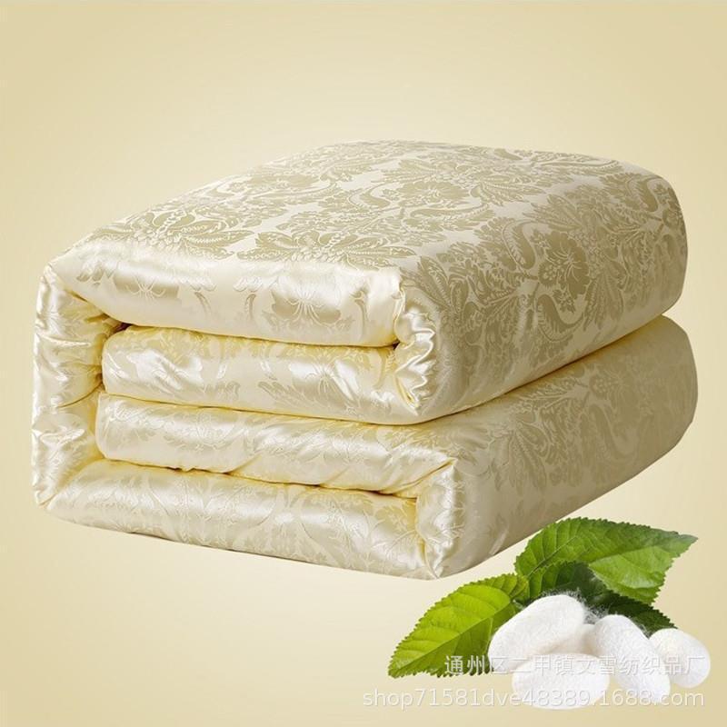 Factory Direct silk quilt quilt core wholesale autumn and winter summer cool quilt company gift will be sold single double quilt