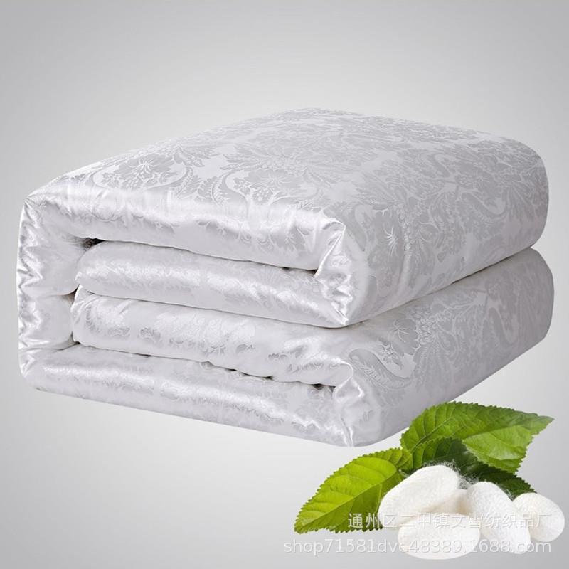 Factory Direct silk quilt quilt core wholesale autumn and winter summer cool quilt company gift will be sold single double quilt