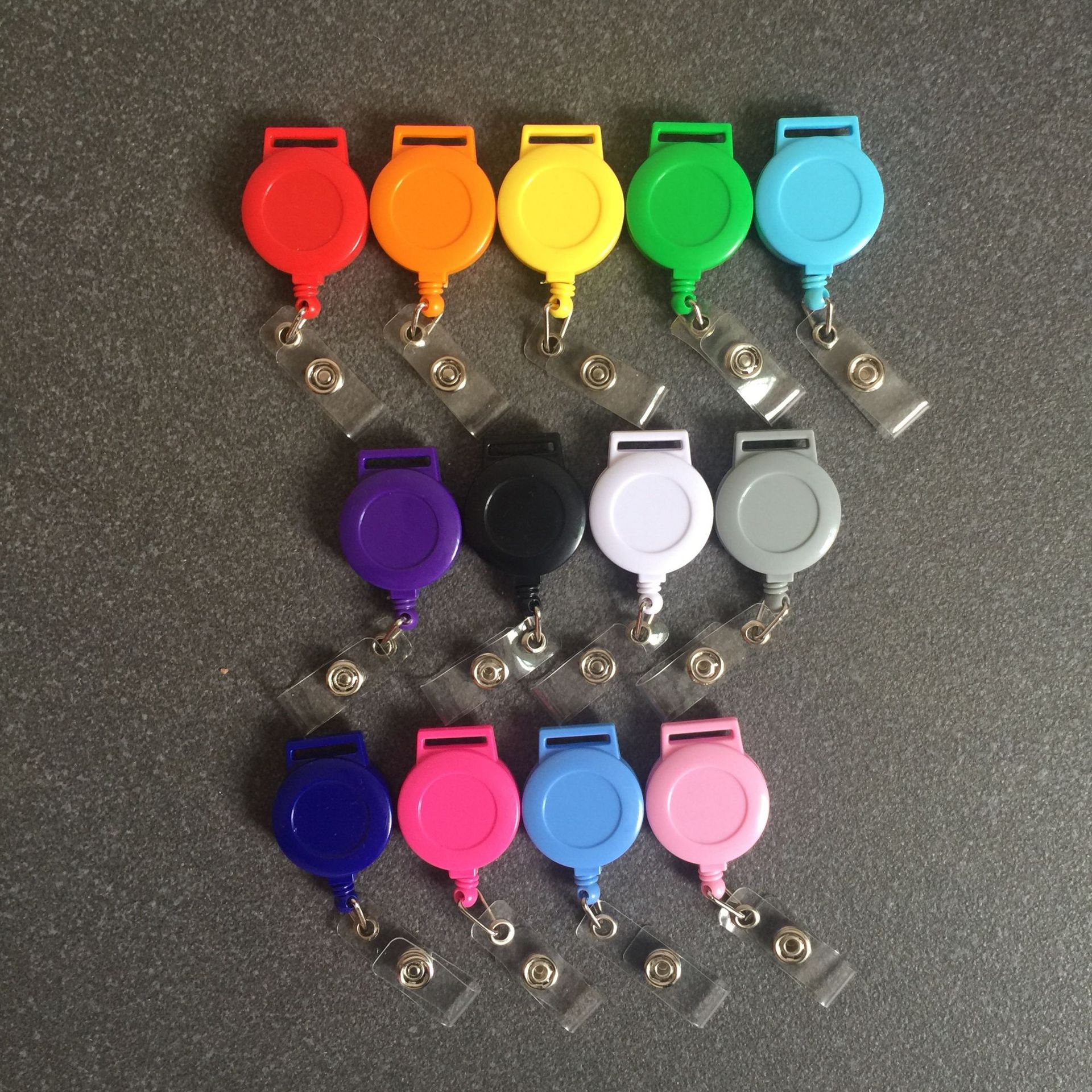 Manufacturer's Ready-Made Anti-Lost Id Buckle, Colorful Easy-Pull Buckle, New Retractable Keychain, Id Chest Buckle, Easy-Pull