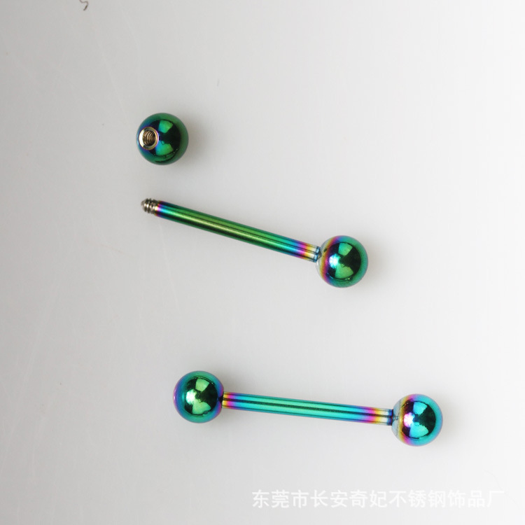 Tongue nail set, puncture set, tongue pin set. Ear bone set tongue nail factory direct sales