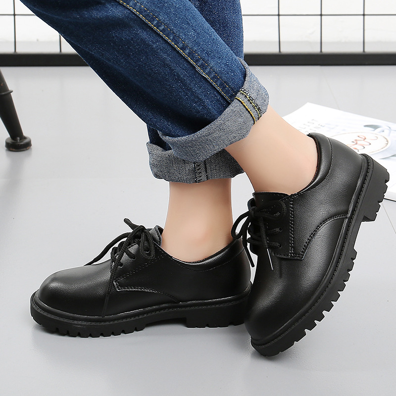 Children's Shoes, Boys' Leather Shoes, Spring & Fall 2025 New Korean Style Boys' British Style Soft Soles, Middle and Large Kidsren's Student Performance Shoes