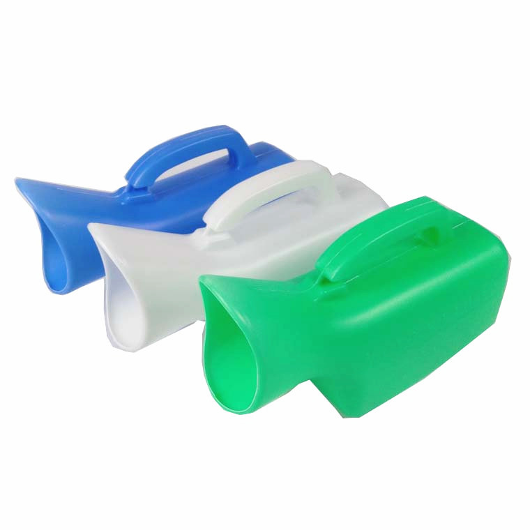 Plastic urinal wholesale for the elderly with scale men's and women's household urinal with lid travel car bed pot