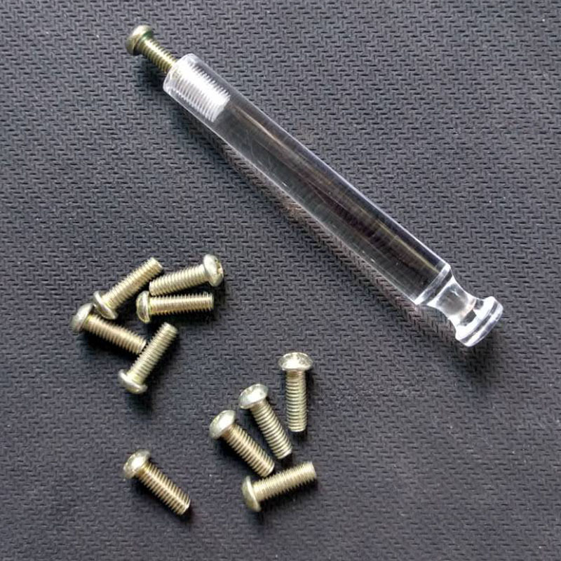 Аксессуары для подставки для очков, пластиковая нить, прозрачная палочка, кристаллическая палочка