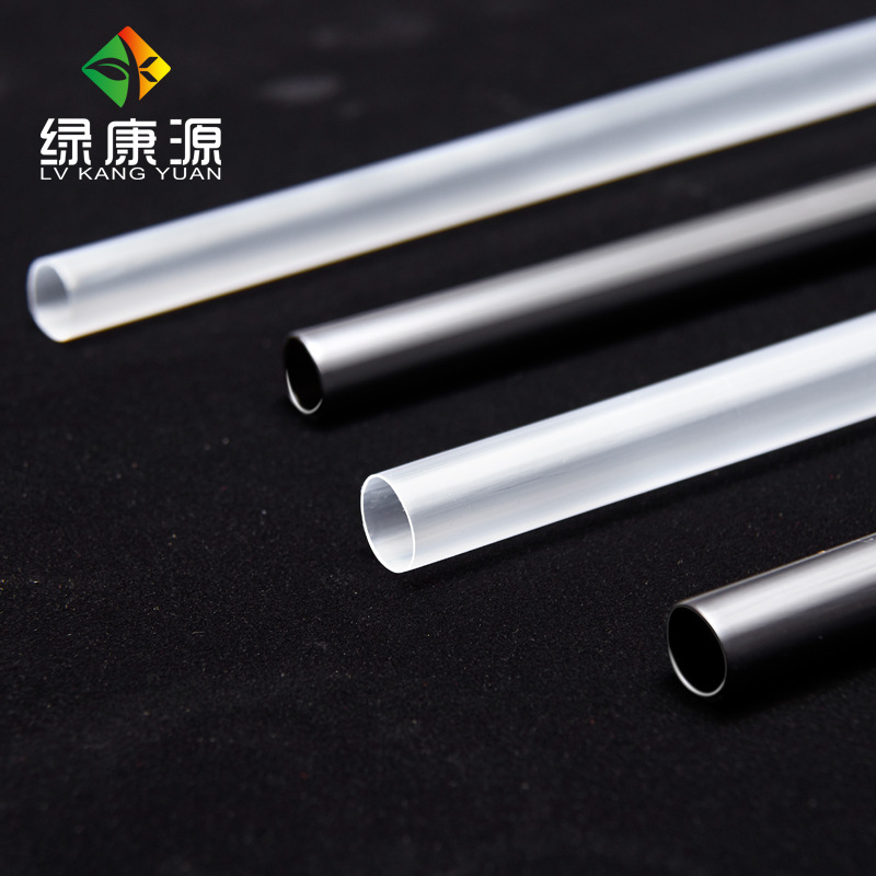 Factory direct disposable pearl milk tea drink straw plastic single independent packaging coarse milk tea straw wholesale