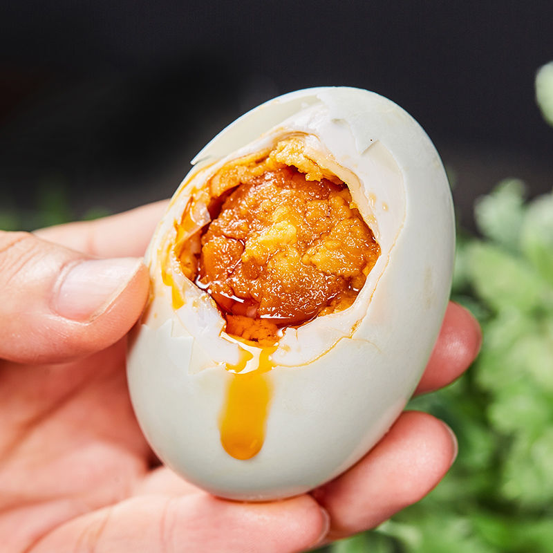 40 Pieces Free Shipping [Five-Spice] Wholesale Salted Sea Duck Eggs, Cooked Salted Eggs 50-80g, Red Yolk with Rich Oil, Guangxi Specialty