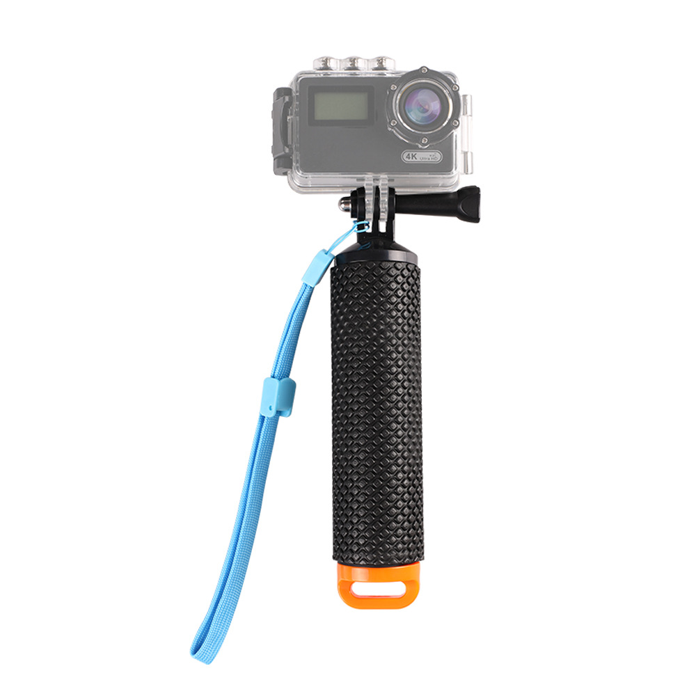 Suitable for Gopro camera diving stick sponge handheld non-slip selfie stick sports camera hardcover buoyancy stick