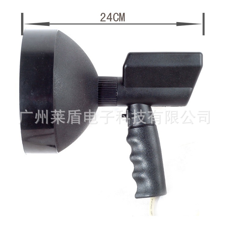 Factory Wholesale 12-24V 55W 7inch Hid Handheld Searchlight Outdoor Spotlight 7inch Handheld Night Fishing Light