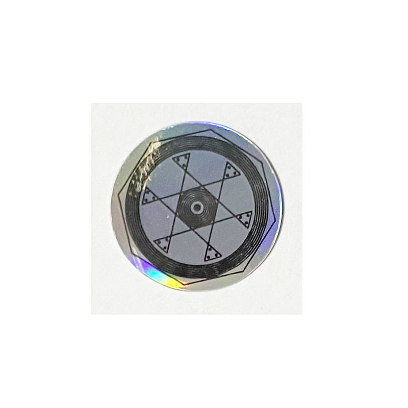 Water spirit sub-Cup PVC laser chip patch with adhesive spot manufacturers wholesale