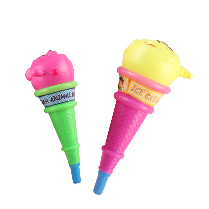 Dragon blowing toy ice cream dragon blowing ice cream animal dragon blowing funny trick children hot selling stall wholesale