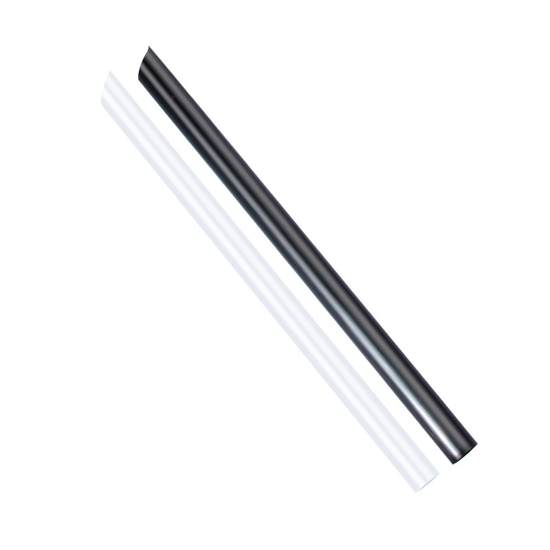 Factory direct disposable pearl milk tea drink straw plastic single independent packaging coarse milk tea straw wholesale