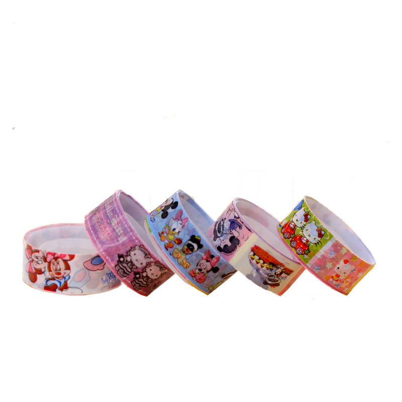 Xufeng Aj-5 Korean Stationery Cartoon Tape Wholesale Kidsren's Tape Colorfulful Small Tape Factory Direct Sale t
