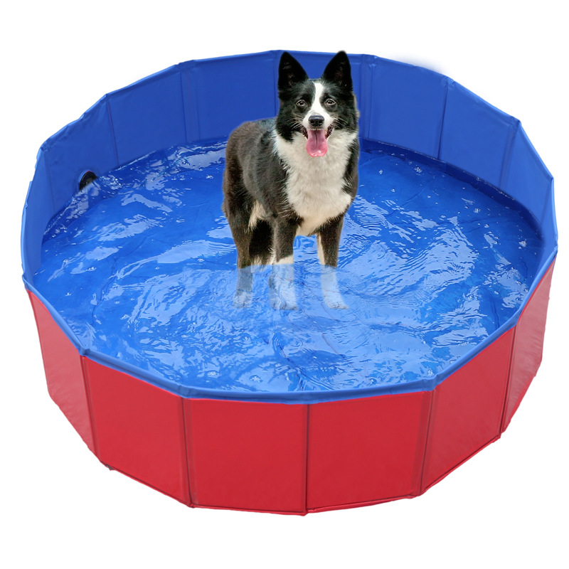 Pet Bathing Tub, Dog Swimming Pool, Foldable Pool, Cat Litter Box, Pet Water Pool, Outdoor Paddling Pool, Label Customization Available