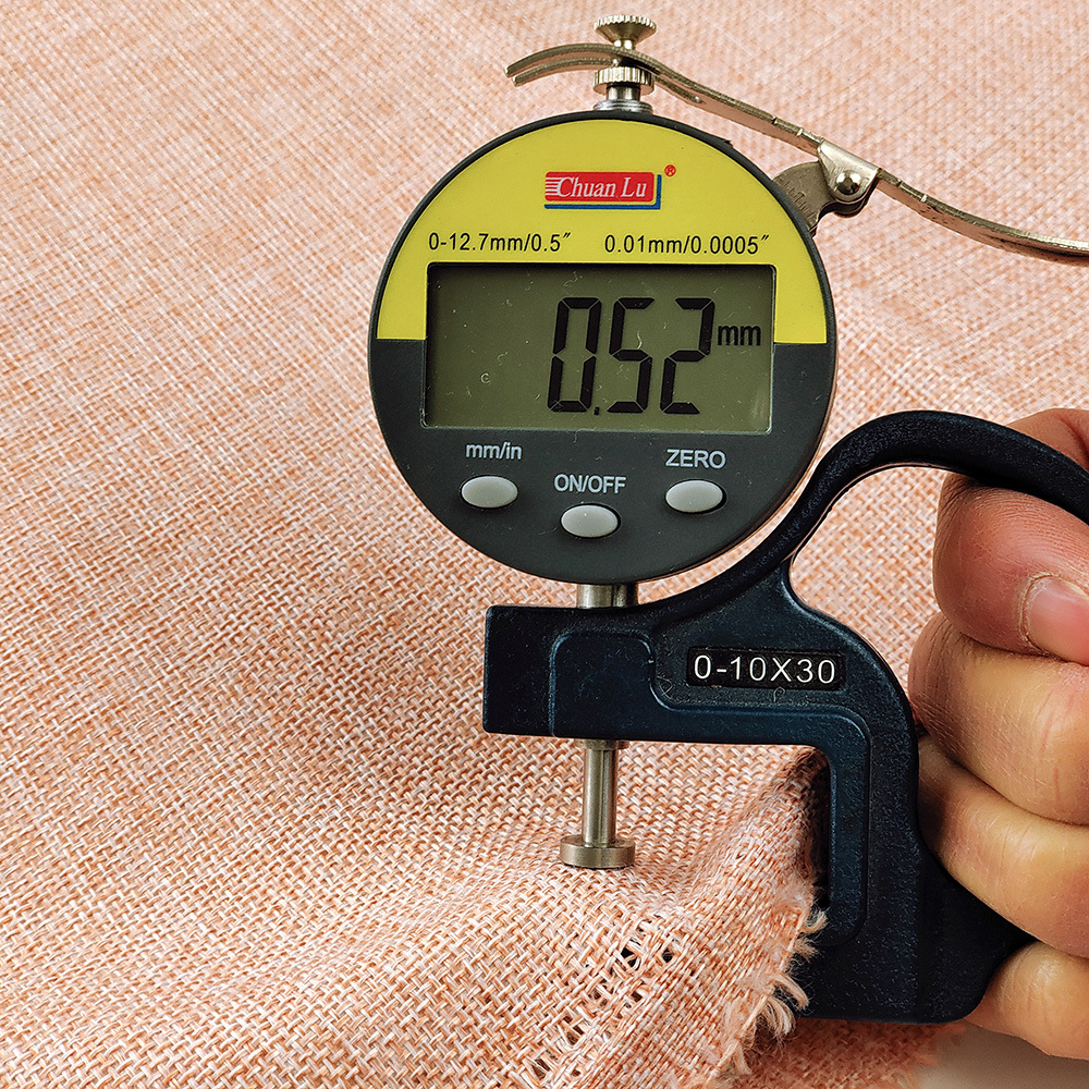 Linen Printed Fabric Handbag Bundle Pocket Carbon Bag Imitation Linen Fabric Cotton Linen Pillow Fabric Linen Sofa Fabric