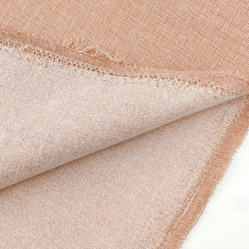 Linen Printed Fabric Handbag Bundle Pocket Carbon Bag Imitation Linen Fabric Cotton Linen Pillow Fabric Linen Sofa Fabric