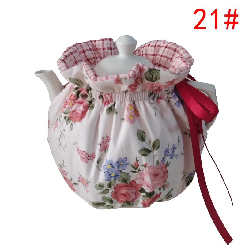 Household Tea Pot Insulation Cover Warm Dust-proof Anti-scalding Hand Cloth Cover Cotton Cloth Cotton Padded Tea Pot Cover