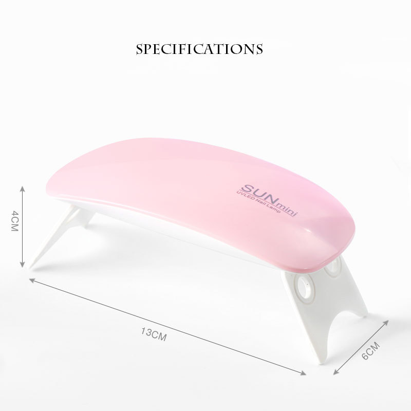 sunmini mouse nail lamp folding mini mouse phototherapy machine mini led Nail Lamp easy to carry
