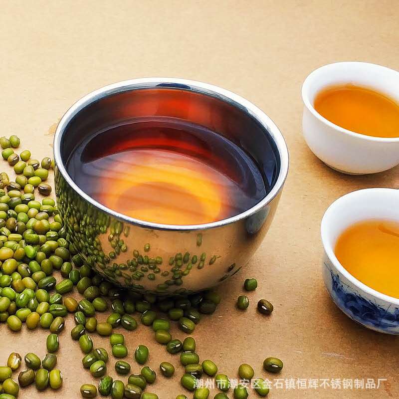 Чаша из нержавеющей стали, портативная, двойная стенка, для детей, антискользящая