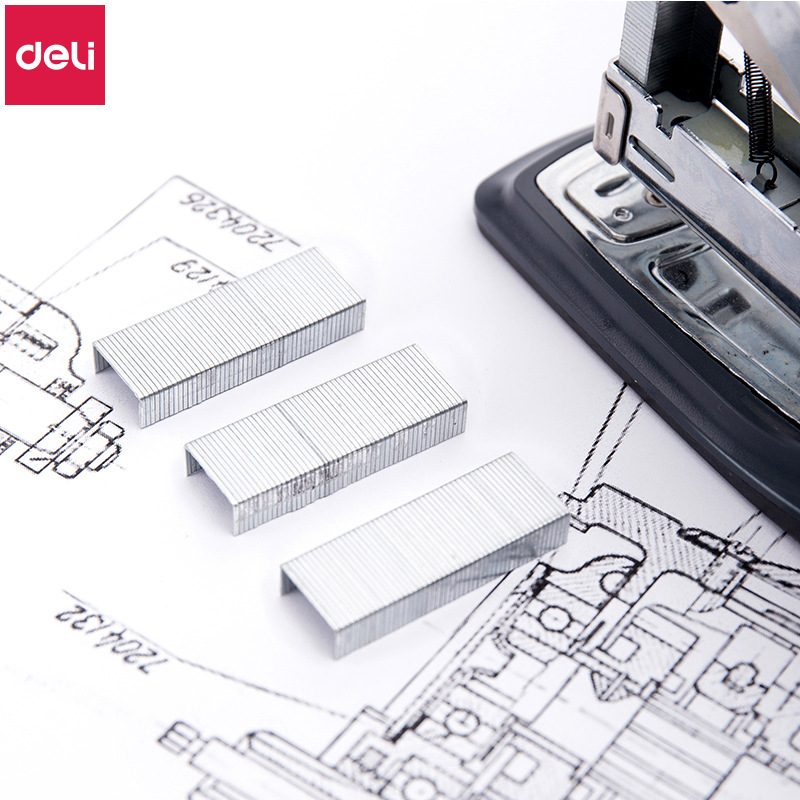 Deli 0012 Staples 24/6 Staples 12 # No. Unified Staplings High-strength Steel Staplers Office Supplies