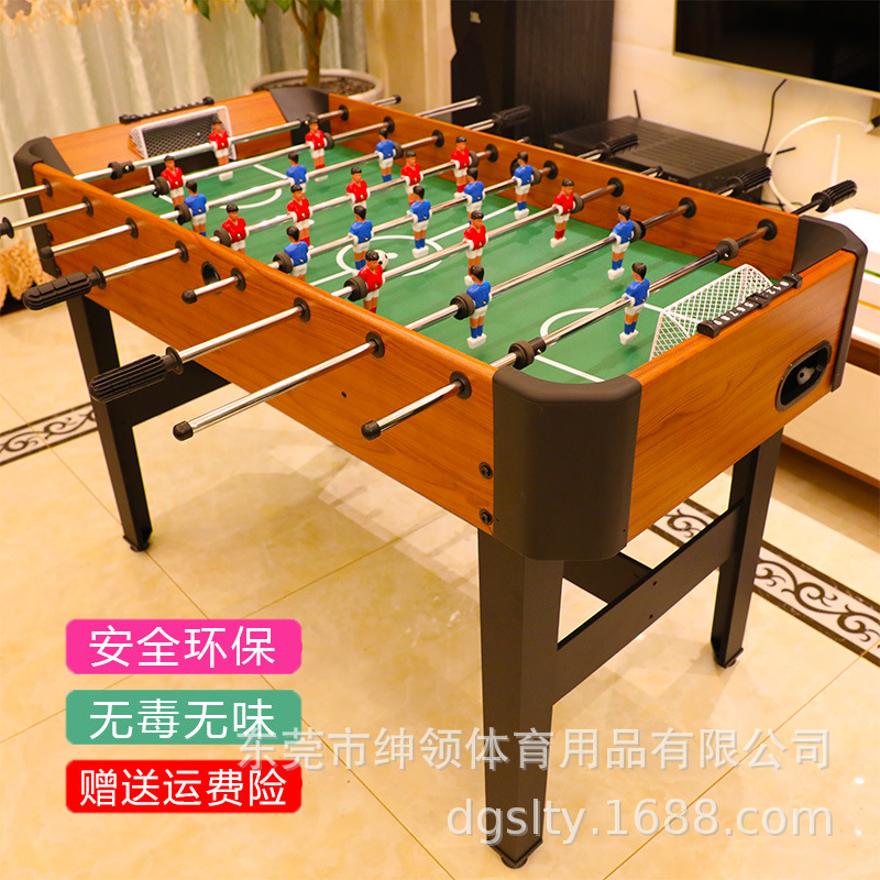 Table football billiard table standard football table children adult 8-bar desktop football table game desktop football machine