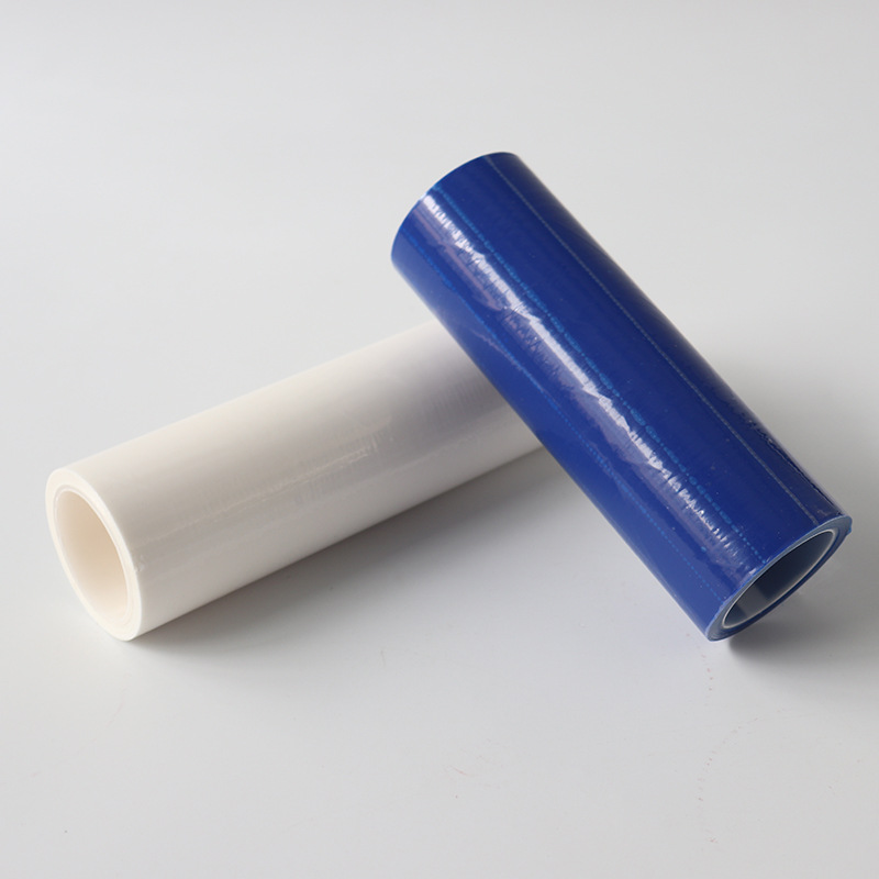 PE sticky dust roller tearable roller dust-free workshop blue and white industrial dust removal roller 4 inch 6 inch 8 inch 10