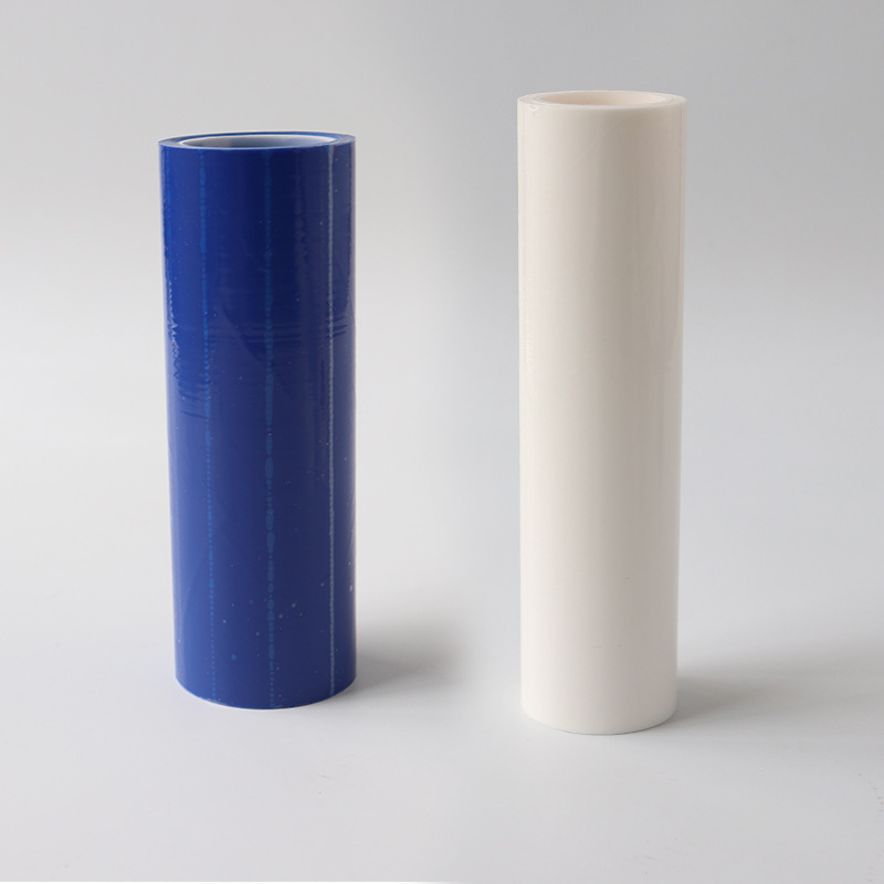 PE sticky dust roller tearable roller dust-free workshop blue and white industrial dust removal roller 4 inch 6 inch 8 inch 10