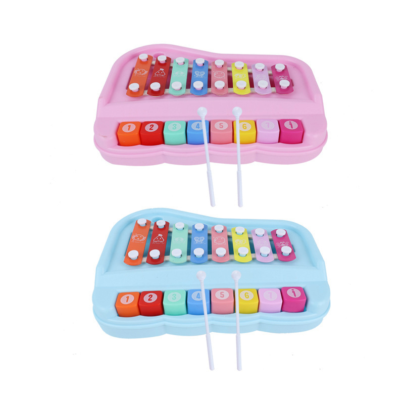 Educational children's eight-tone piano toys baby early education eight-tone piano music piano toys wholesale