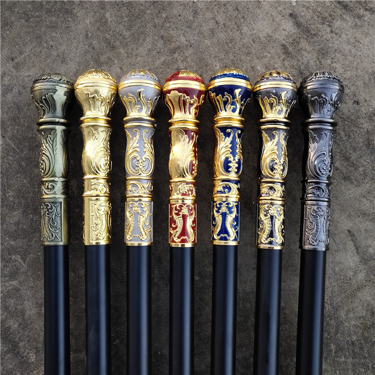 Song brand sword stainless steel round head cane sword cane sword self-defense sword climbing sword short sword unbladed wholesale