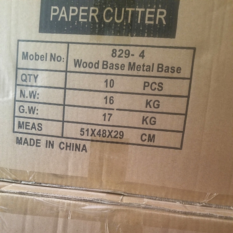 Paper Cutter Photo Trimmer Cutting Knife Photo Cutting Paper Guillotine Wooden A4 Manual Wooden Paper Cutter Photo Guillotine