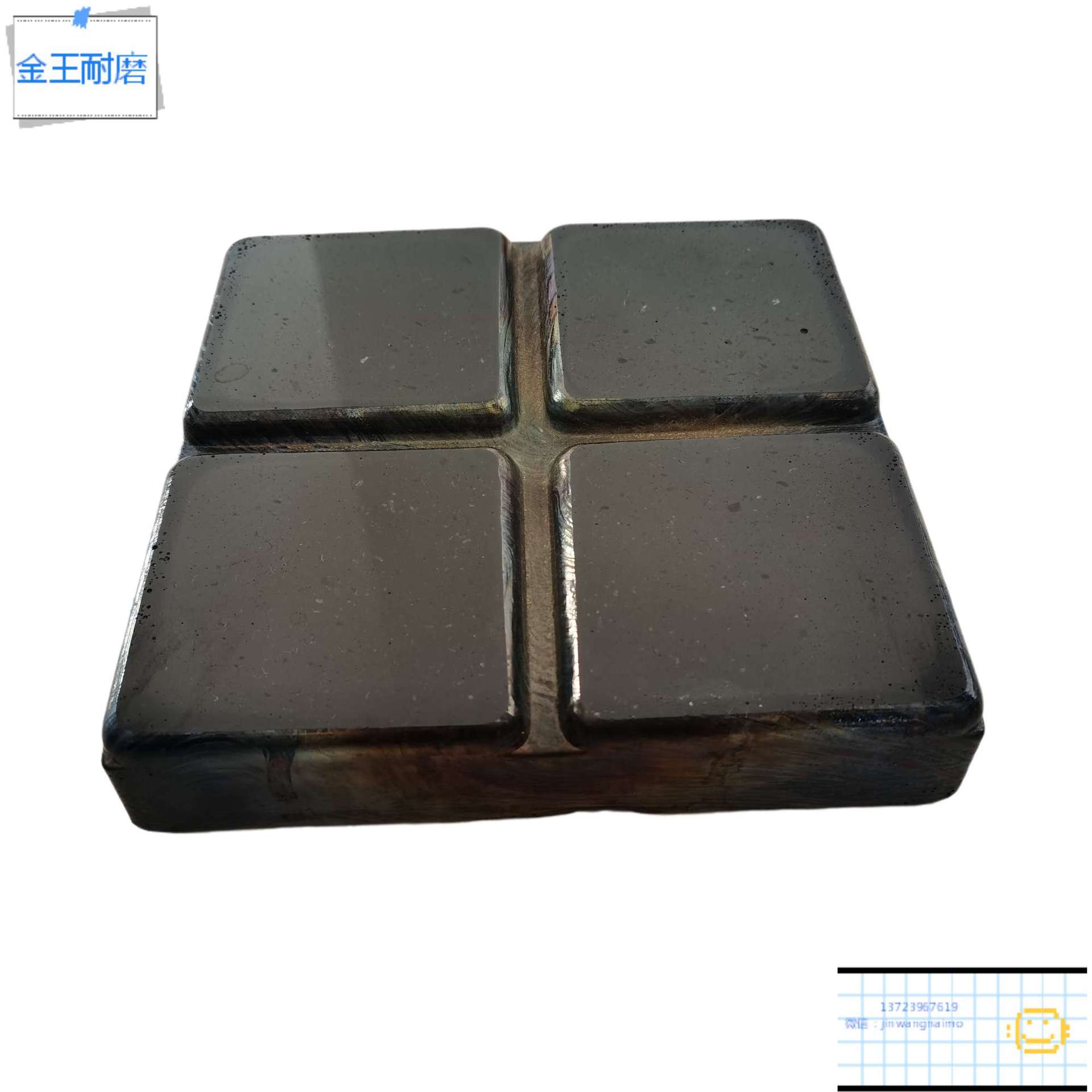 Coal bin silo hopper cast slate source factory direct supply ultra-thin basalt wear-resistant anticorrosive cast slate