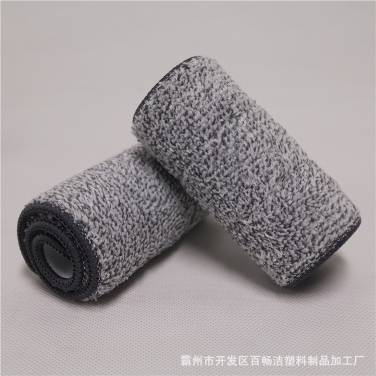 Плоская швабра ткань замена, ткань Hug-on, простая швабра, головка из тонкого волокна