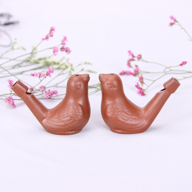 Ceramic crafts waterfowl 10119 imitation purple sand waterfowl whistle can blow to the bright sound manufacturers wholesale