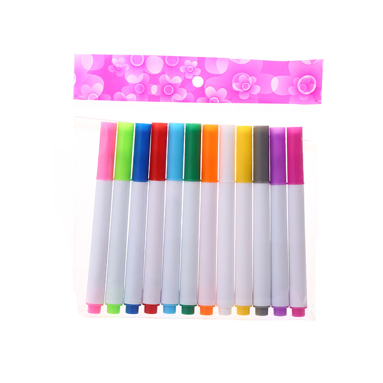 Student fluorescent pen factory Wholesale Office color pen key marking watercolor pen LED light board pen liquid chalk