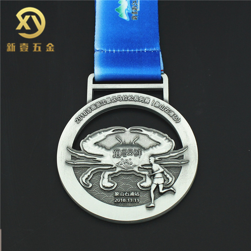 Customized Metal Medals for Marathon Races and Custom-Made Commemorative Medals for Sports Events and Events